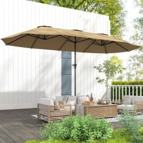 Outdoor beach umbrella/Double-Sided Sun Umbrella ( Amazon Shipping)