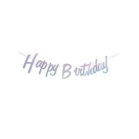 Illuminated Birthday Hanging Strip Party Decorations For Weddings And Birthdays Made Of Durable Paper (Option: 12pc)
